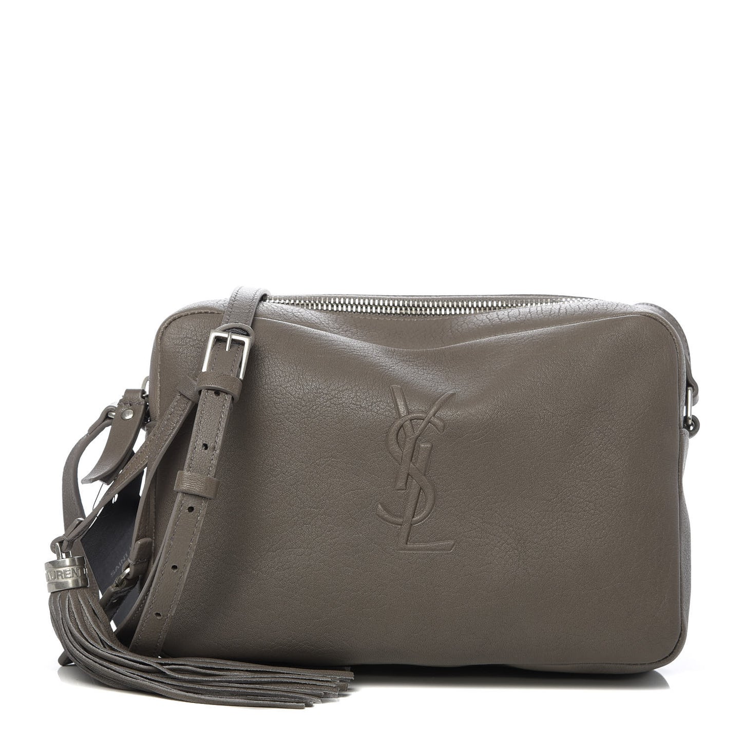 Lambskin Monogram Small Lou Camera Bag Fog