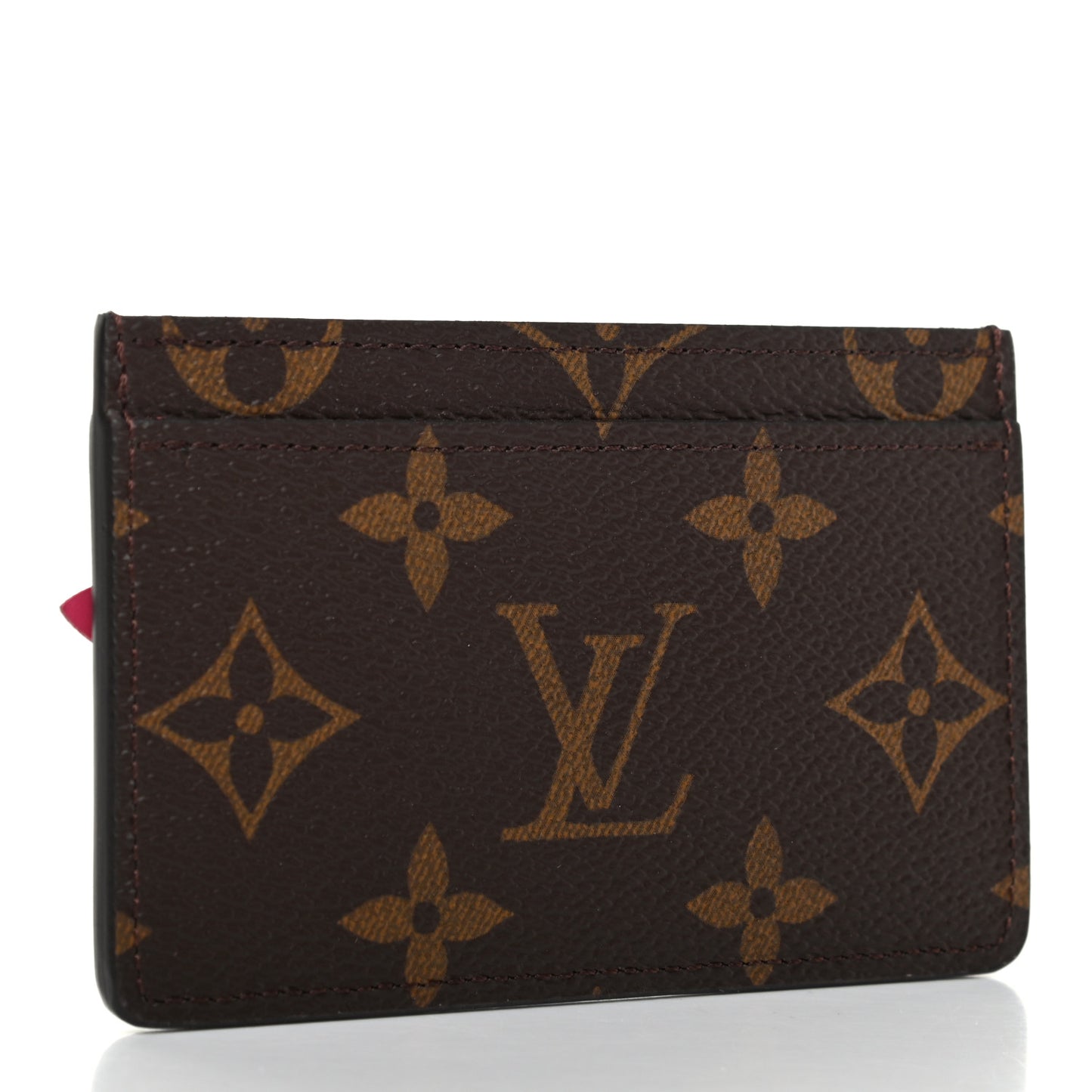 Monogram Lovely Birds Card Holder