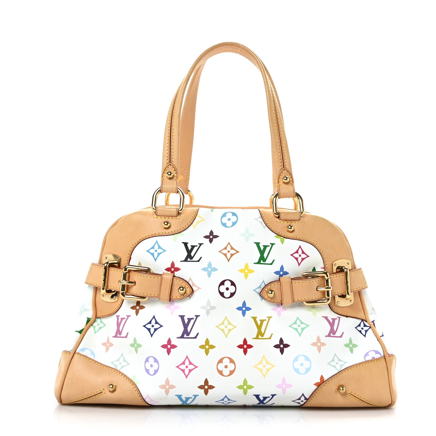 Louis Vuitton Monogram Multicolor Claudia White 1 of 12
