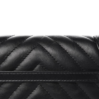 Chanel Calfskin Chevron Waist Belt Bag Black 8 of 10
