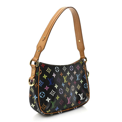 Louis Vuitton Monogram Multicolor Lodge PM Black 3 of 10