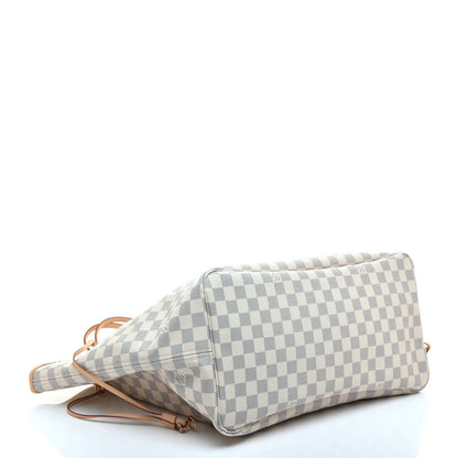 Louis Vuitton Damier Azur Neo Neverfull GM Rose Ballerine 4 of 9