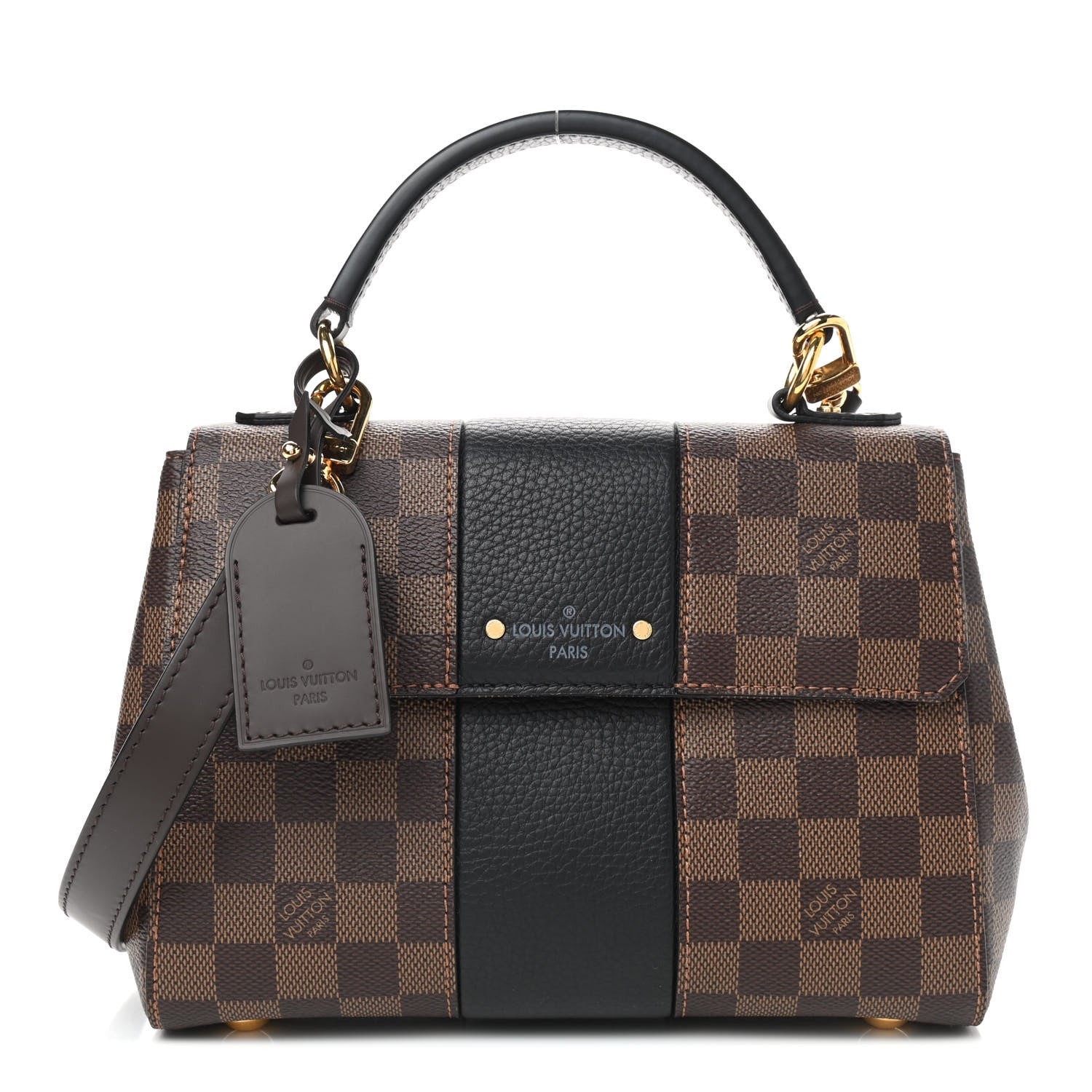 Louis Vuitton Damier Ebene Bond Street BB Black 1 of 8
