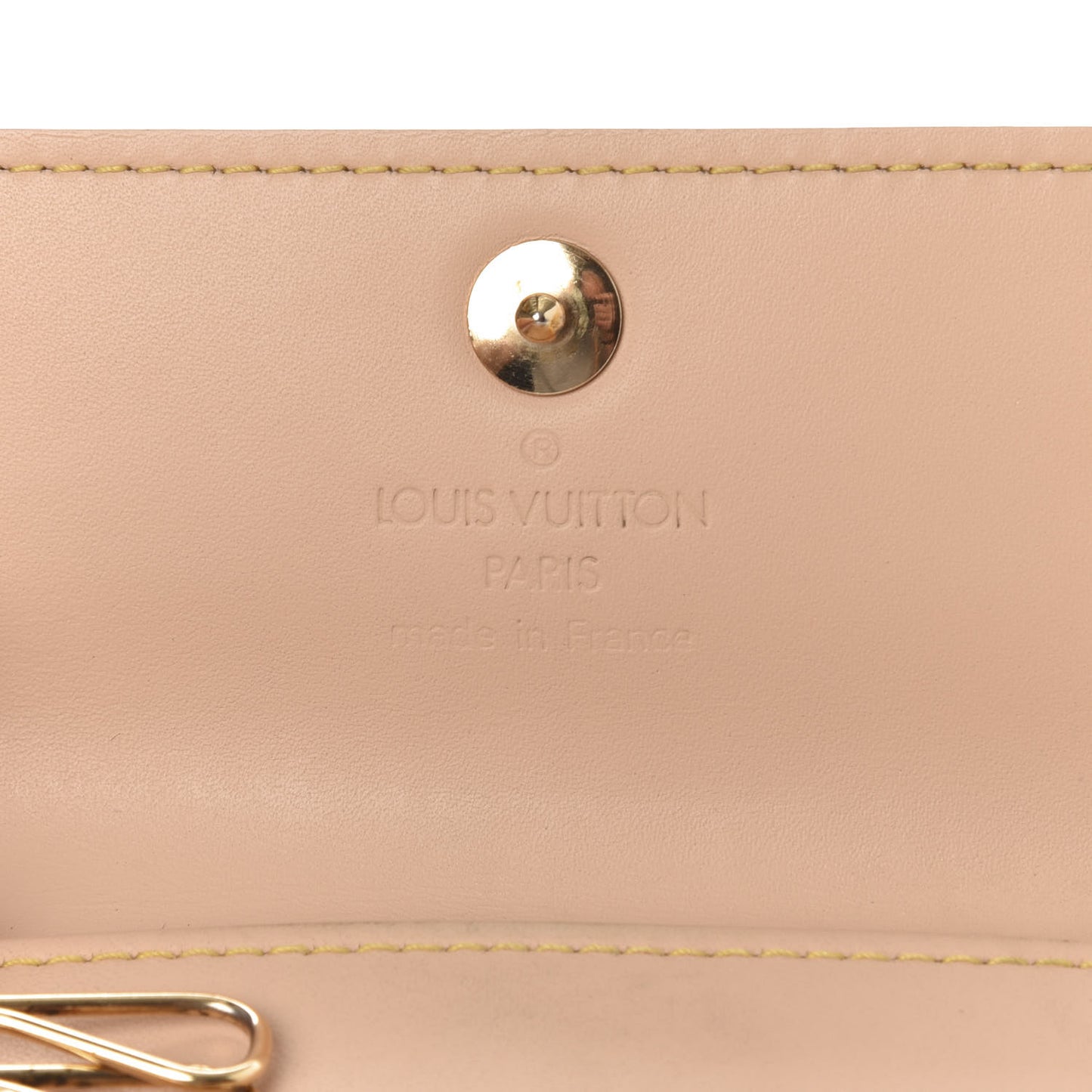 Monogram Multicolor Multicles 4 Key Holder White