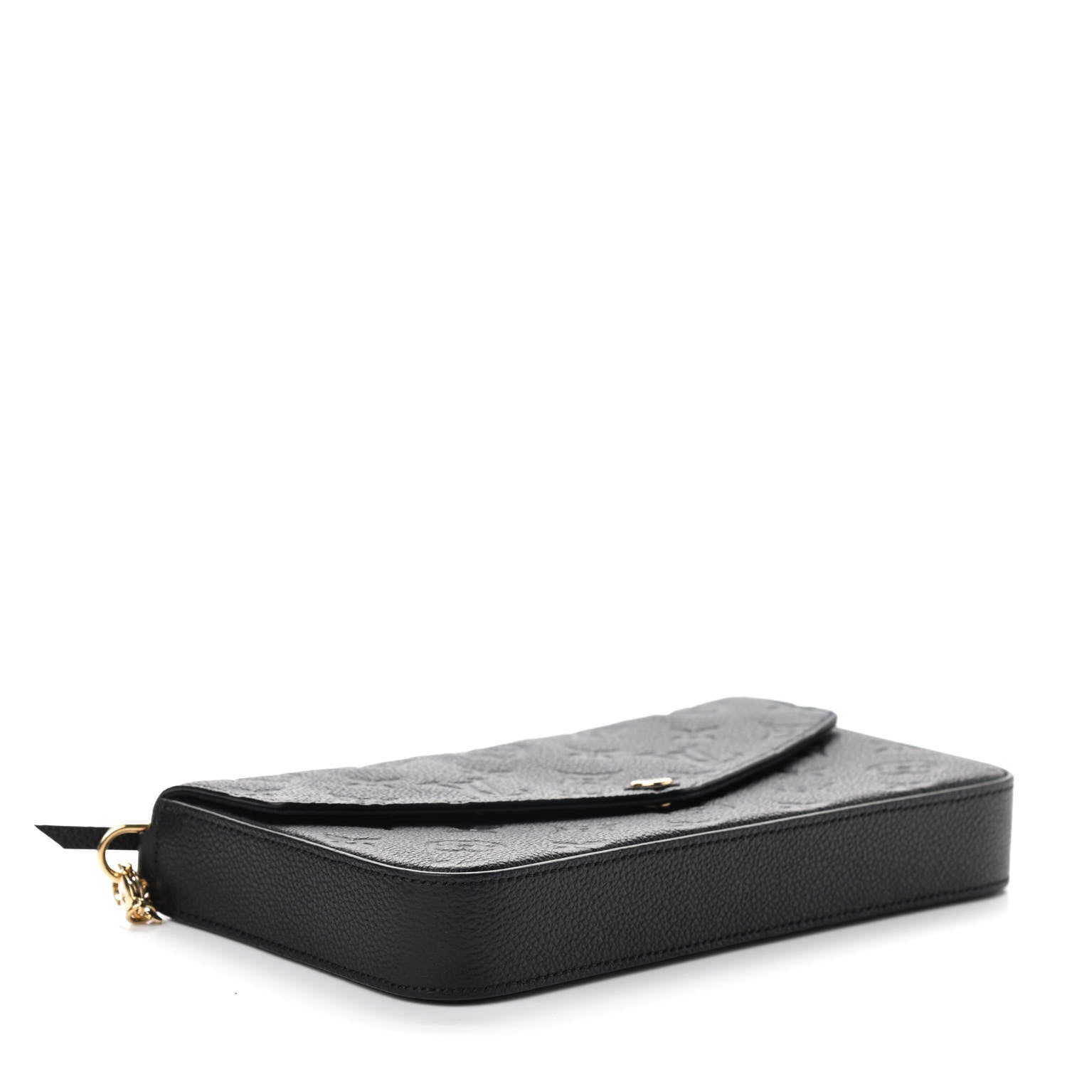 Louis Vuitton Empreinte Pochette Felicie Chain Wallet Black 5 of 11