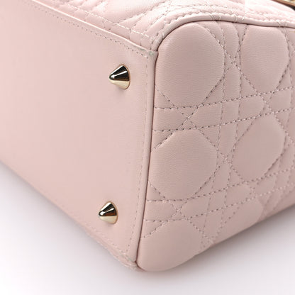 Christian Dior Lambskin Cannage Medium Lady Dior Light Pink 10 of 10
