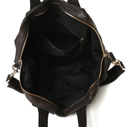 Givenchy Wrinkled Lambskin Medium Nightingale Dark Brown 8 of 22