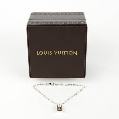 Louis Vuitton Sterling Silver Lockit Bracelet 6 of 6