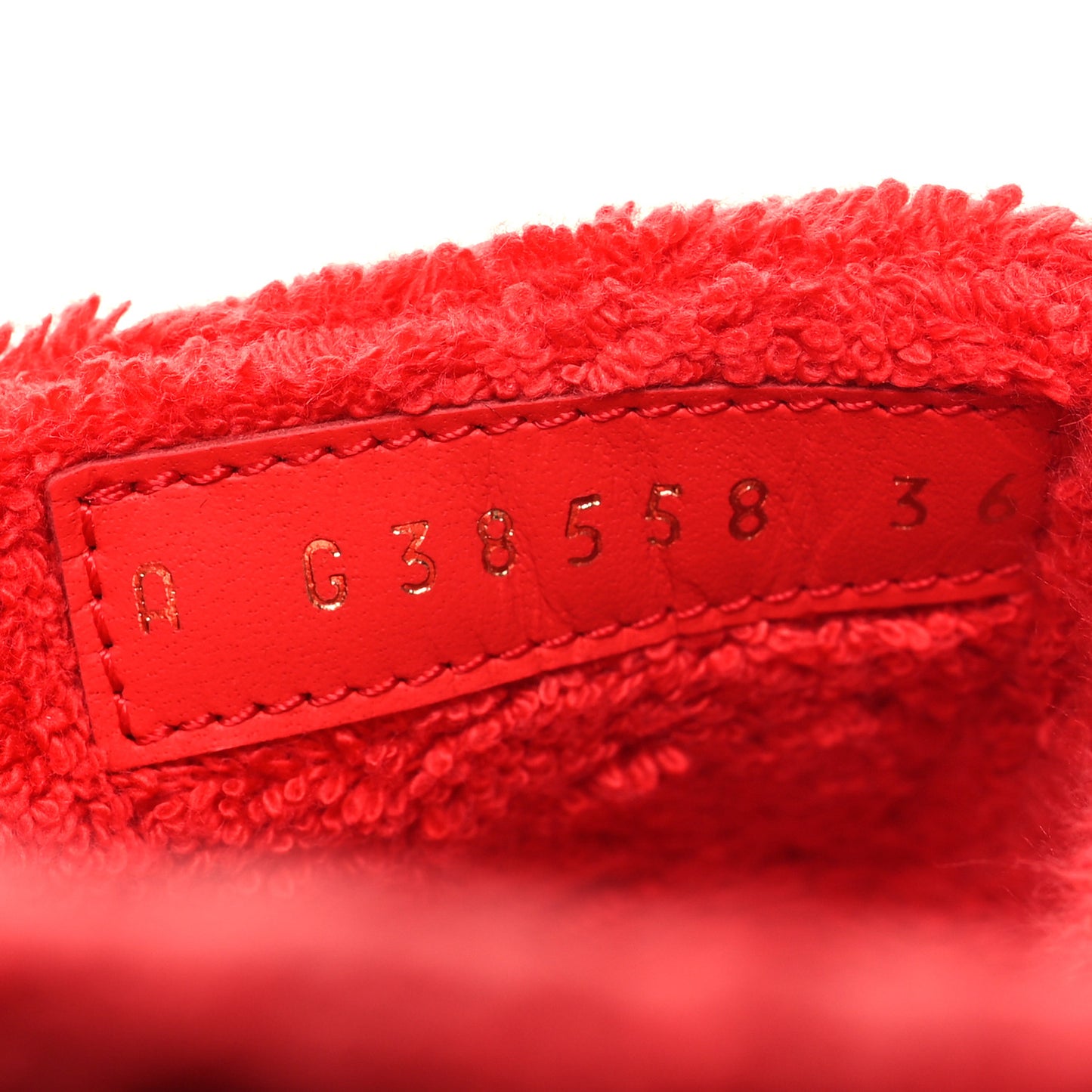 Terry CC Flat Mules Sandals 36 Dark Red Orange