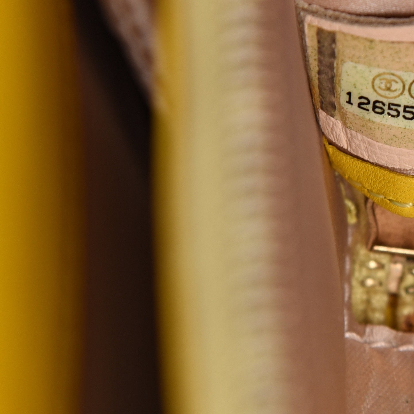Patent Calfskin Mini Reissue Flap Yellow