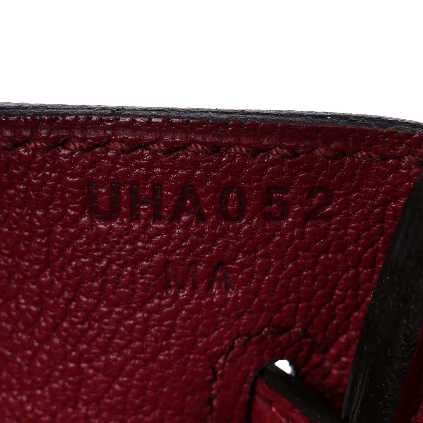 Togo Birkin 25 Rouge Grenat