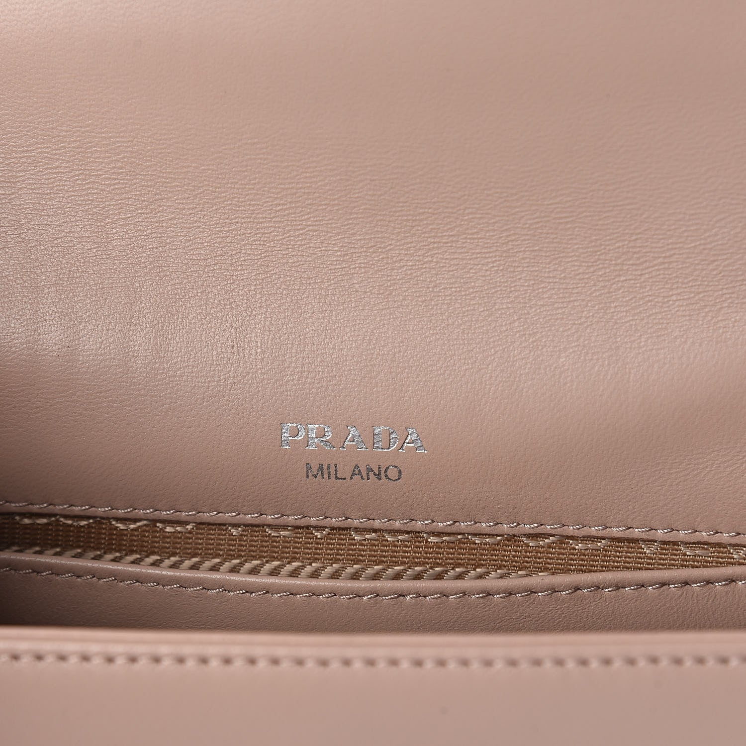 Prada Nappa Gaufre Flap Cipria 6 of 8