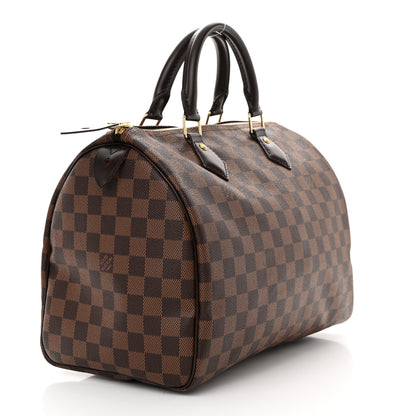 Louis Vuitton Damier Ebene Speedy 30 3 of 10