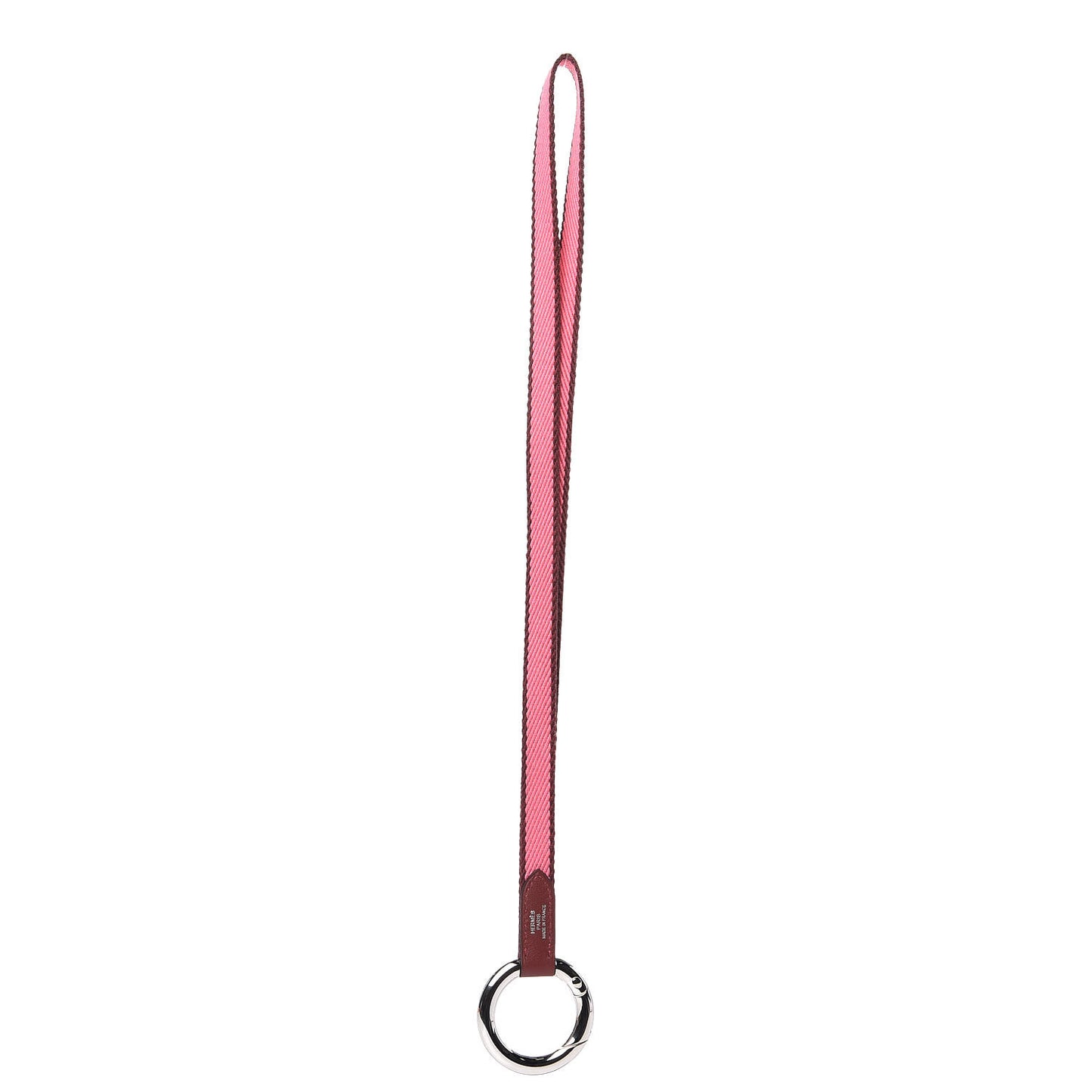 Carre Pocket Lanyard Rouge H Rose Rose Ete