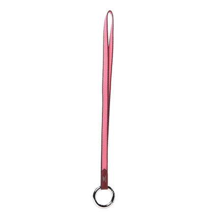 Hermes Carre Pocket Lanyard Rouge H Rose Rose Ete 3 of 5