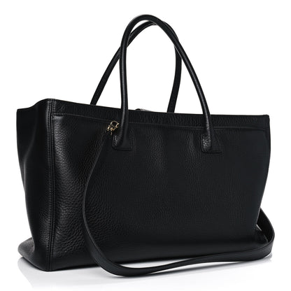Chanel Calfskin Cerf Executive Shopper Tote Black 2 of 6