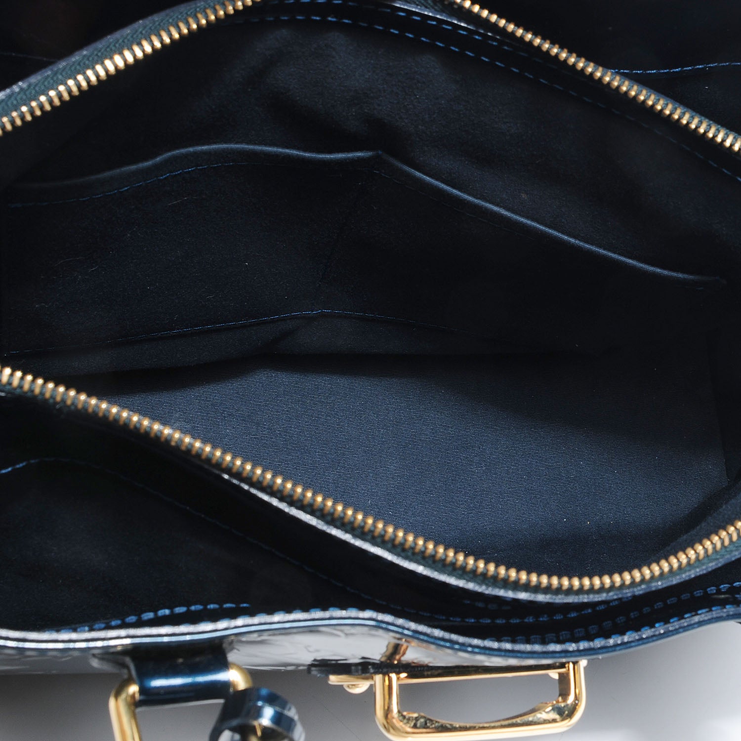 Louis Vuitton Vernis Melrose Avenue Blue Nuit 5 of 9