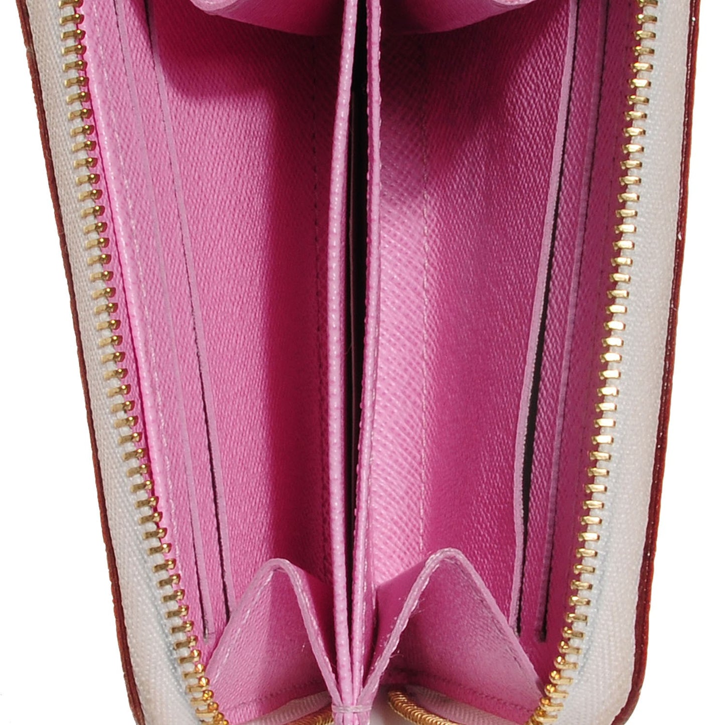 Monogram Multicolor Zippy Coin Purse Wallet White Litchi