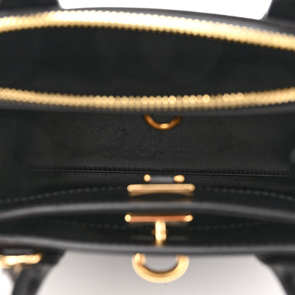 Louis Vuitton Calfskin City Steamer Mini Black 5 of 10