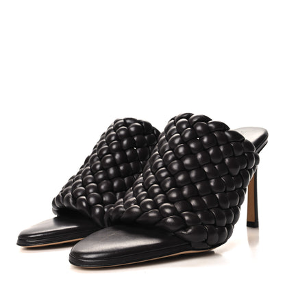 Bottega Veneta Nappa Padded Intreccio The Curve Sandals 36.5 Fondant 3 of 8