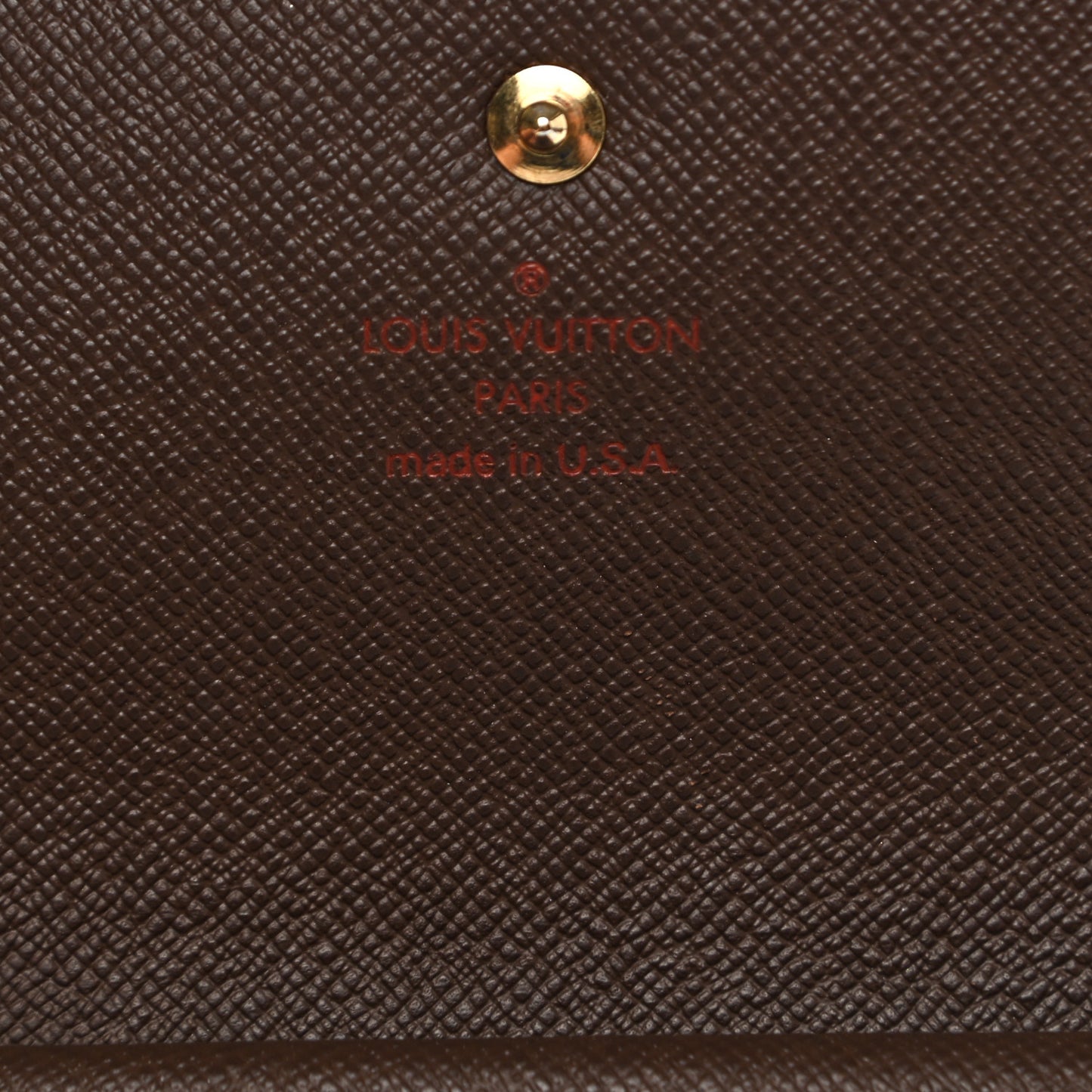 Damier Ebene Porte Tresor International Wallet
