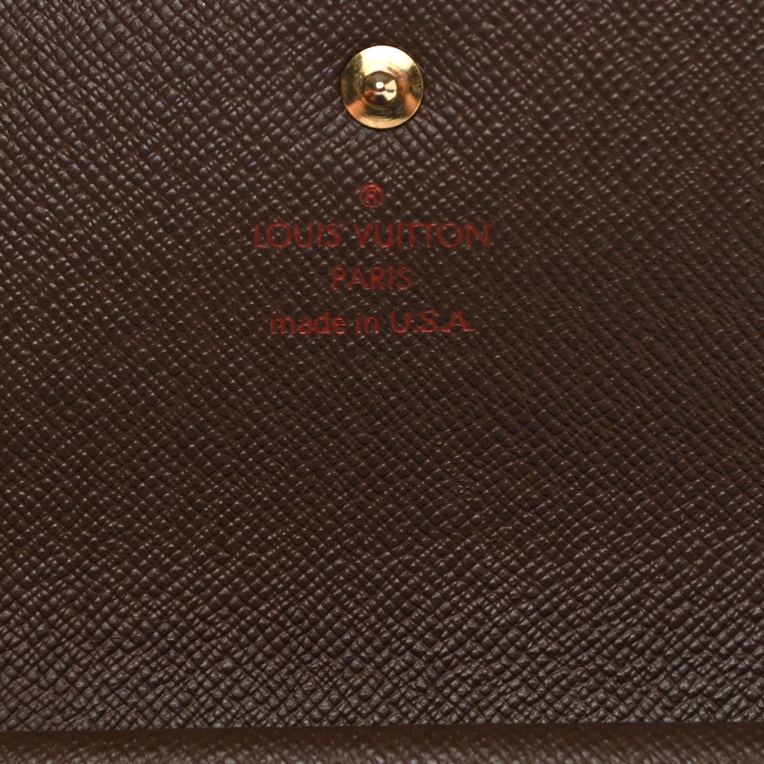 Louis Vuitton Damier Ebene Porte Tresor International Wallet 13 of 13