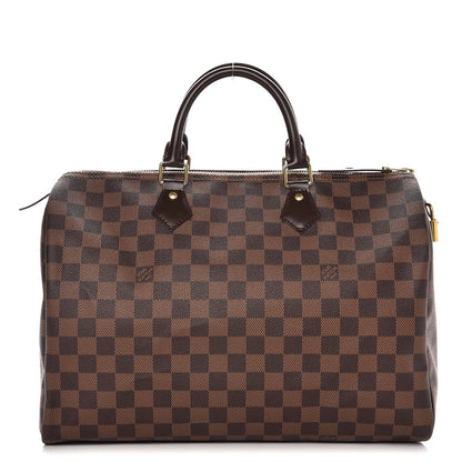 Louis Vuitton Damier Ebene Speedy 35 1 of 8
