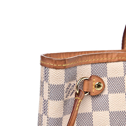 Louis Vuitton Damier Azur Neverfull PM 10 of 17