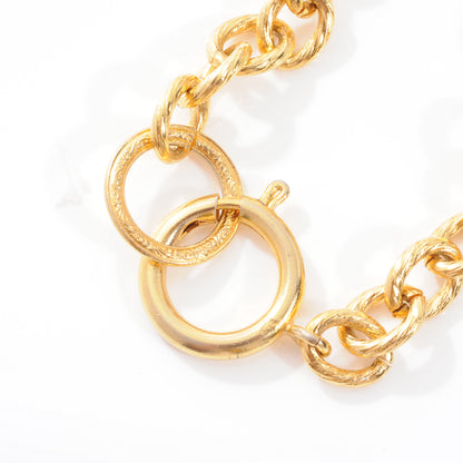 Chanel 2.55 Quilted Flap and CC Hat Charm Bracelet Gold 6 of 6