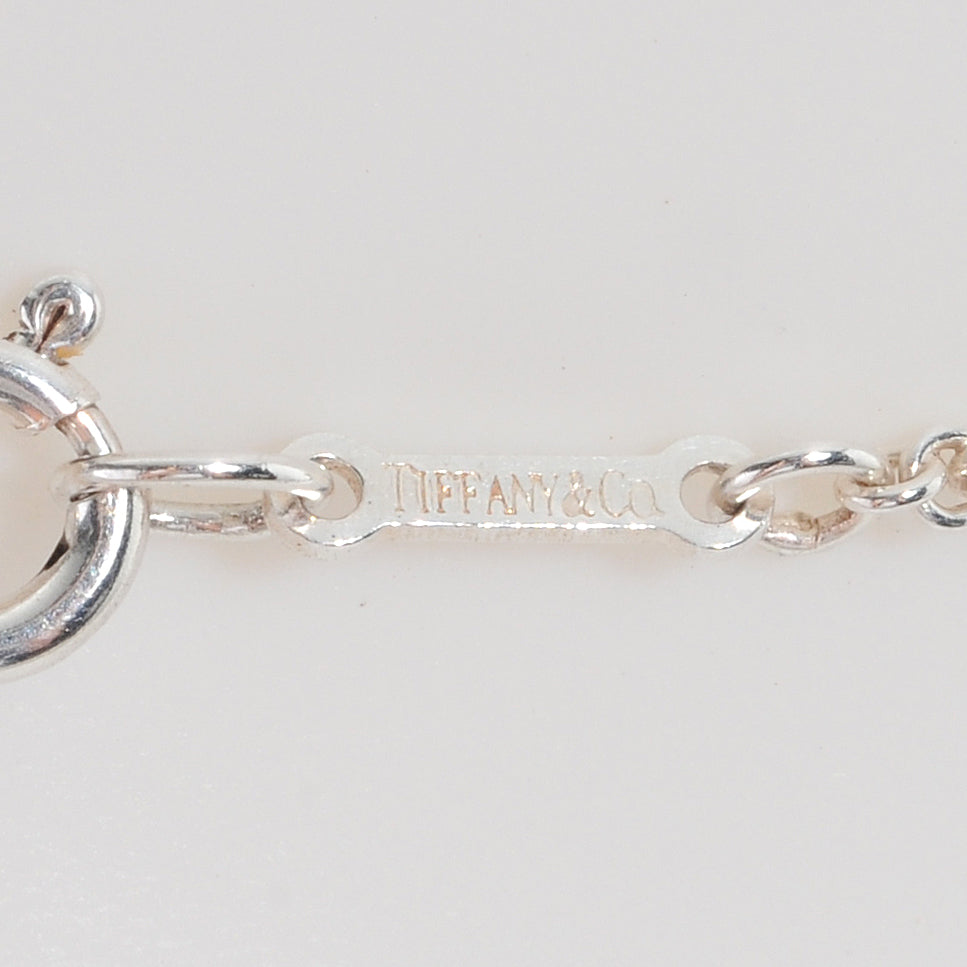 Tiffany Sterling Silver Elsa Peretti Teardrops Necklace 4 of 6