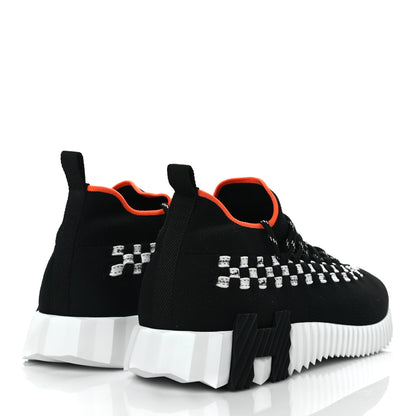 Hermes Flex Maille Bolduc Sneakers 42.5 Black White 4 of 8