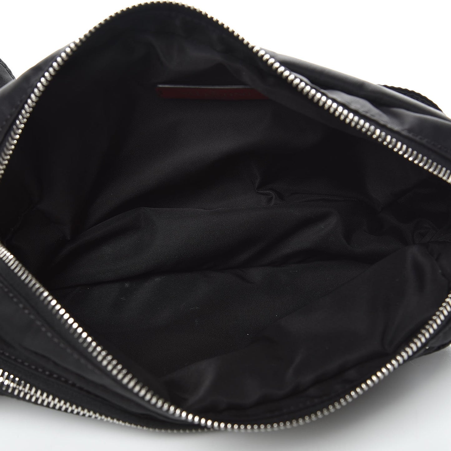 Nylon VLTN Banane Belt Bag Black