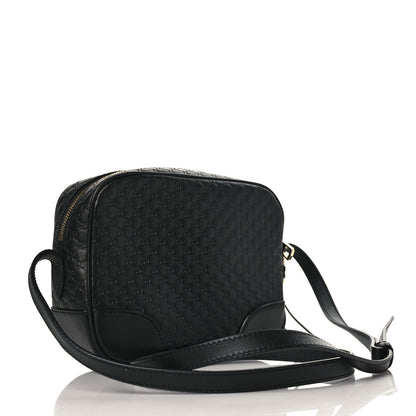 Gucci Microguccissima Mini Bree Messenger Bag Black 3 of 9