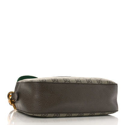 Gucci GG Supreme Monogram Web Neo Vintage Shoulder Bag Beige New Acero Crop 4 of 10