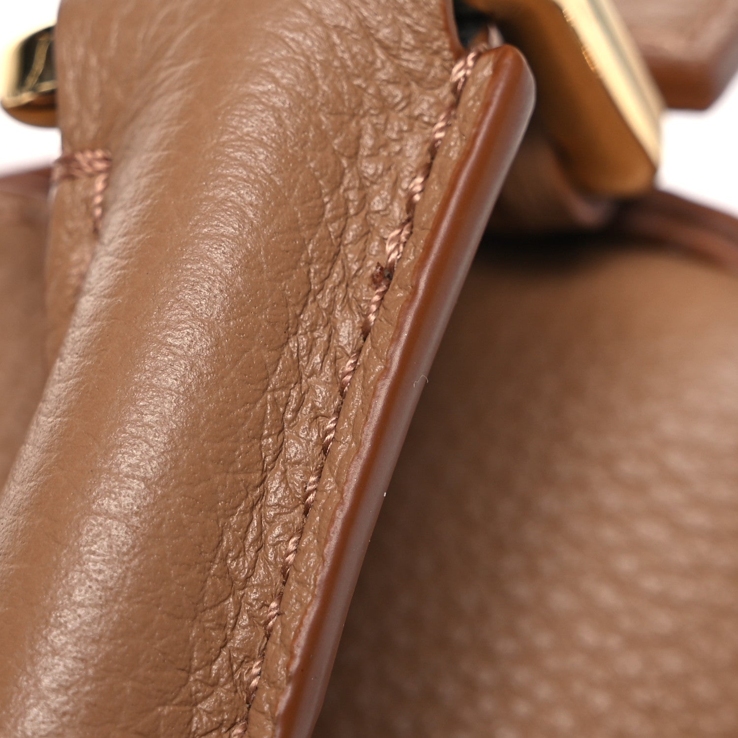 Loewe Calfskin Small Puzzle Edge Bag Toffee 11 of 12