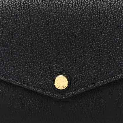 Louis Vuitton Empreinte Sarah Wallet NM Black 8 of 9