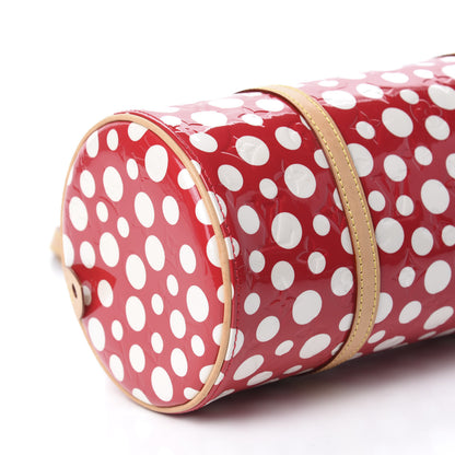 Louis Vuitton Vernis Kusama Infinity Dots Papillon 30 Red 6 of 10