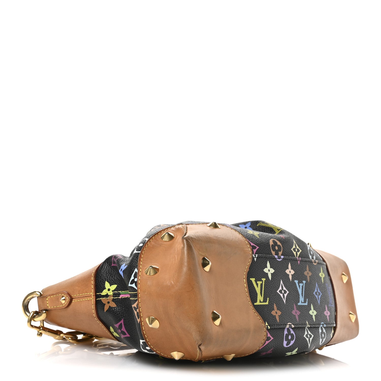 Louis Vuitton Monogram Multicolor Judy MM Black 6 of 19