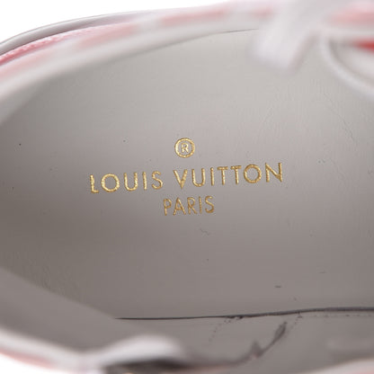 Louis Vuitton Monogram Giant Stellar Sneaker Boots 37.5 Rose Rouge 7 of 11