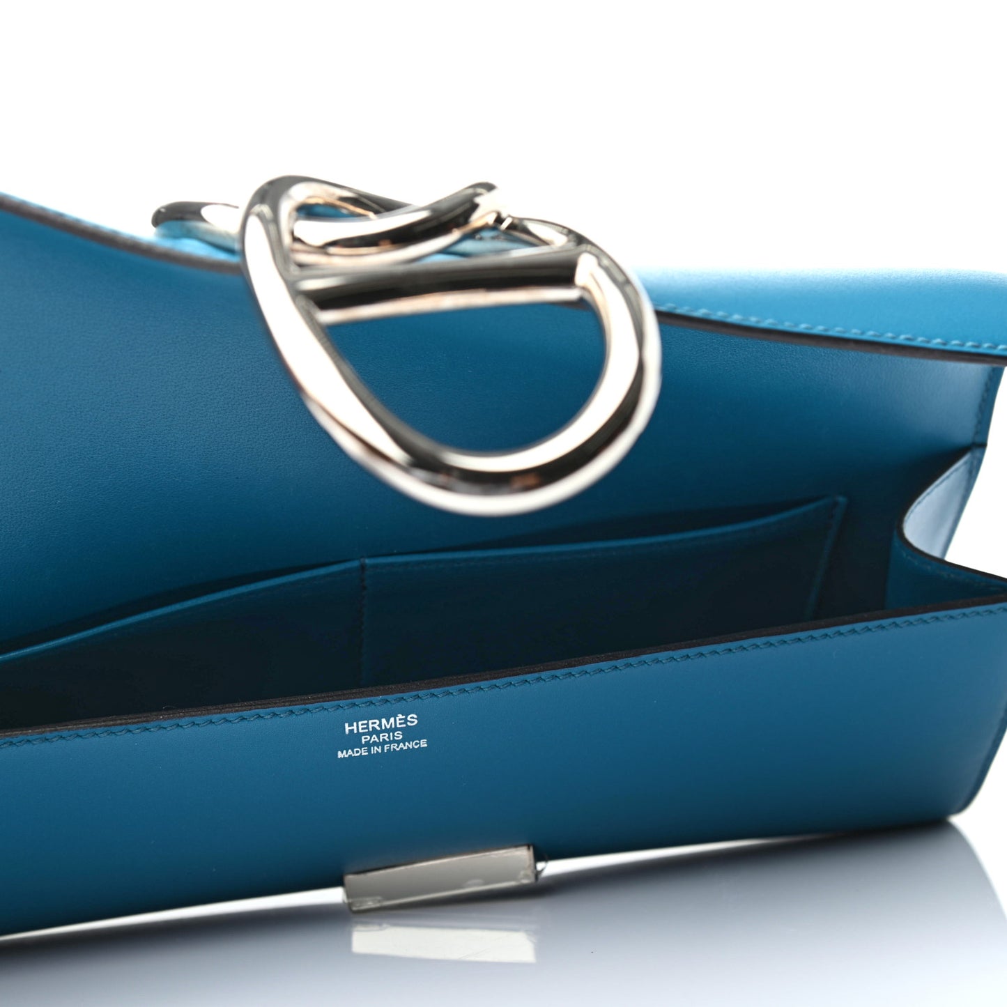 Tadelakt Egee Clutch Bleu Izmir