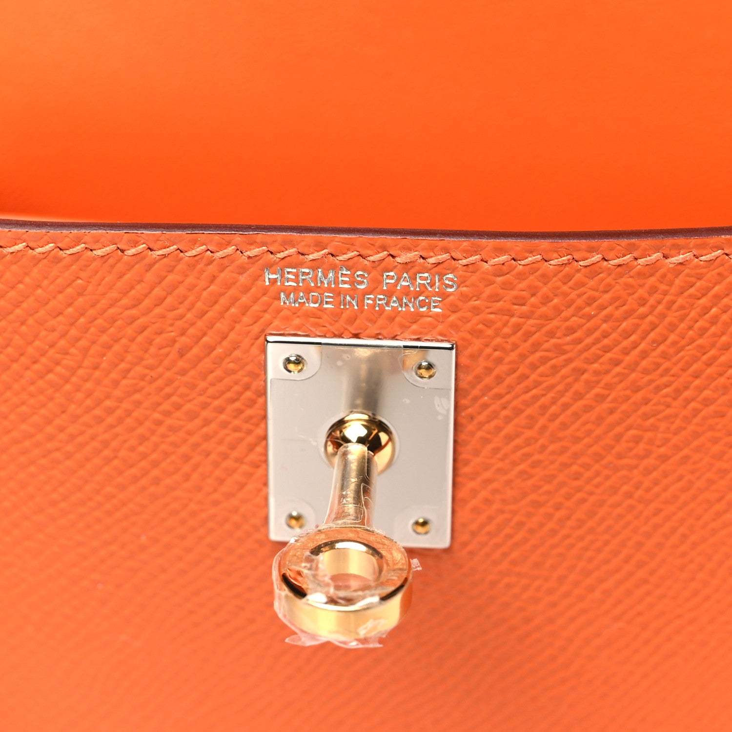 Hermes Epsom Mini Kelly Sellier 20 Orange 6 of 11