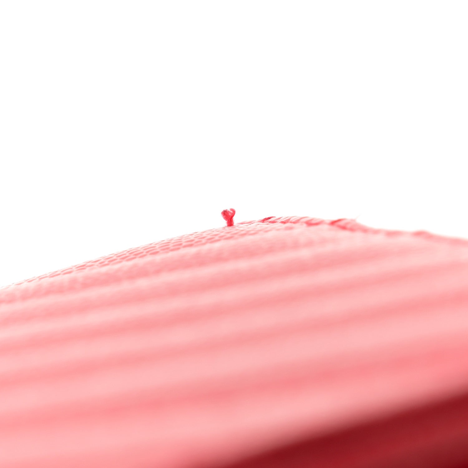 Saint Laurent Grain De Poudre Matelasse Chevron Monogram Envelope Chain New Red 11 of 13