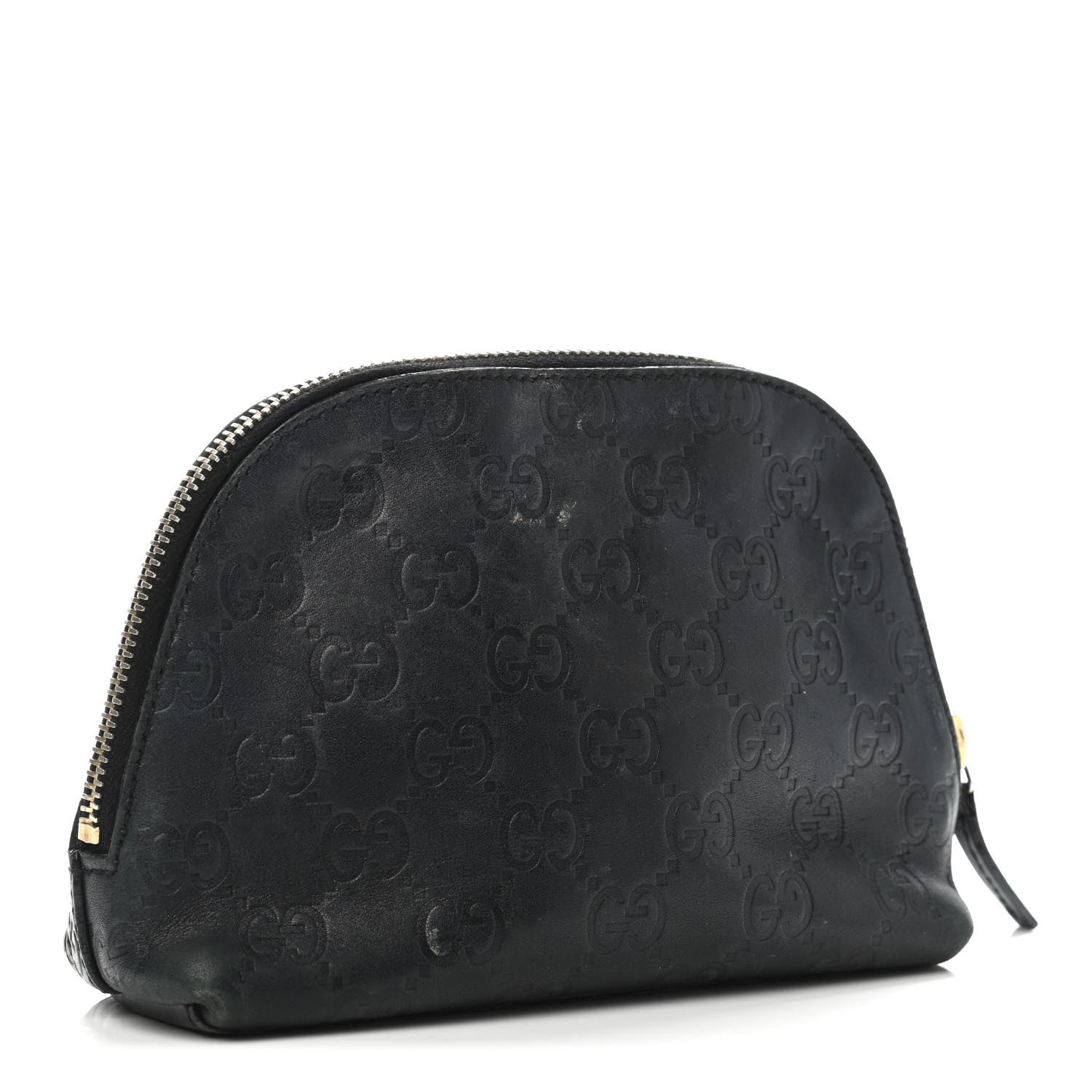 Gucci Guccissima Cosmetic Case Black 2 of 5