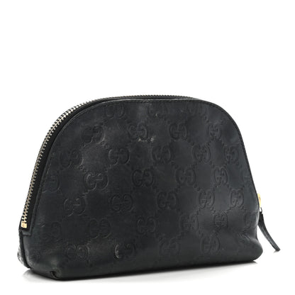 Gucci Guccissima Cosmetic Case Black 2 of 5