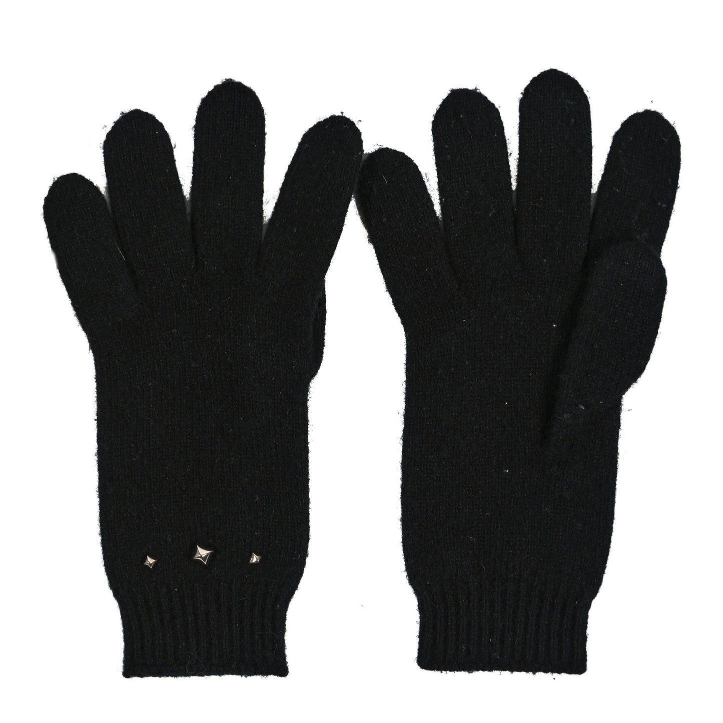 Cashmere Darling Gloves L Black