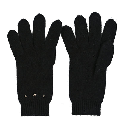 Hermes Cashmere Darling Gloves L Black 1 of 3