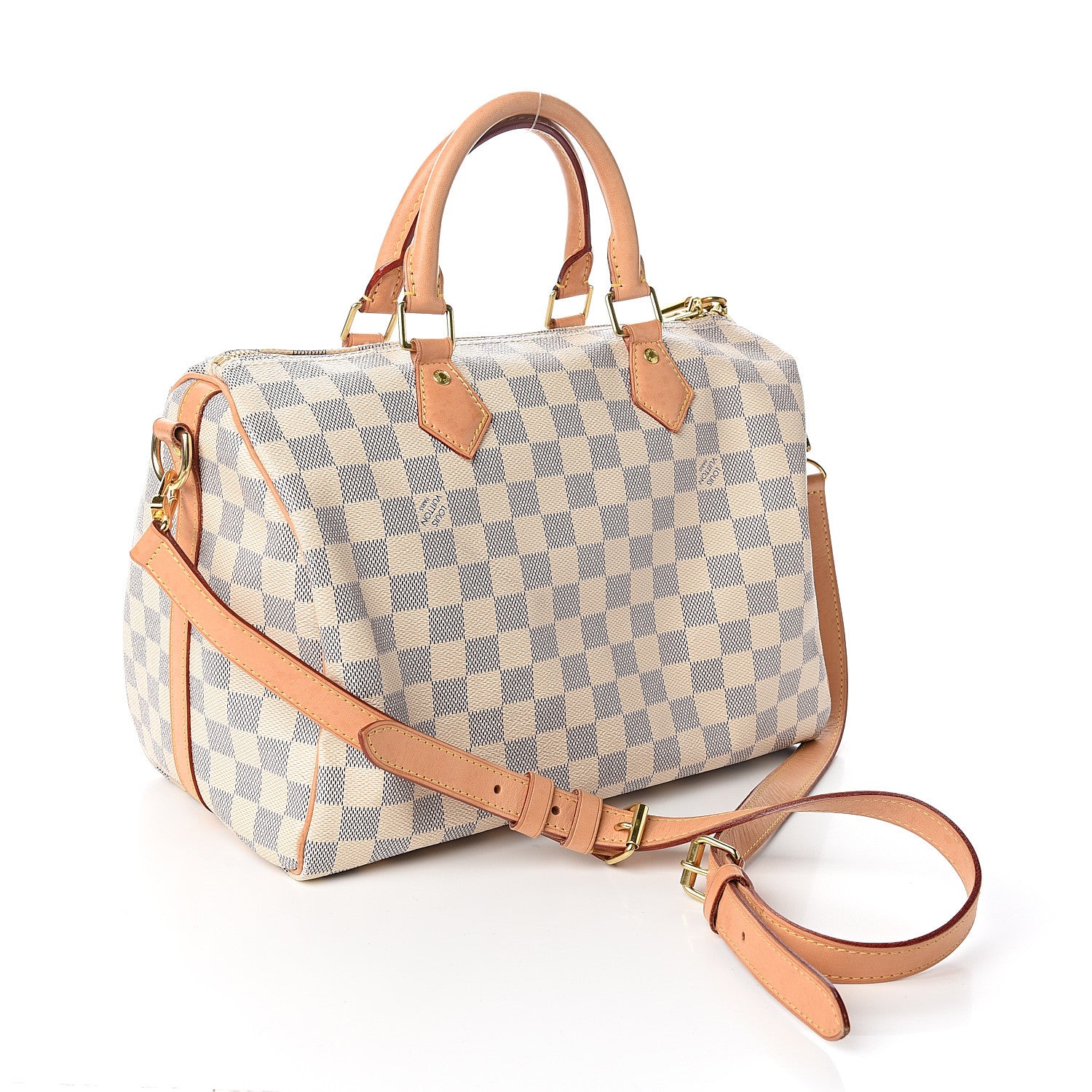 Louis Vuitton Damier Azur Speedy Bandouliere 30 2 of 11