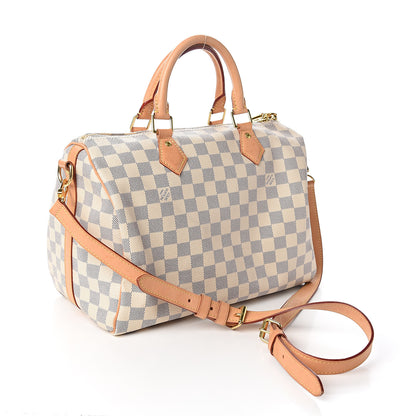 Louis Vuitton Damier Azur Speedy Bandouliere 30 2 of 11