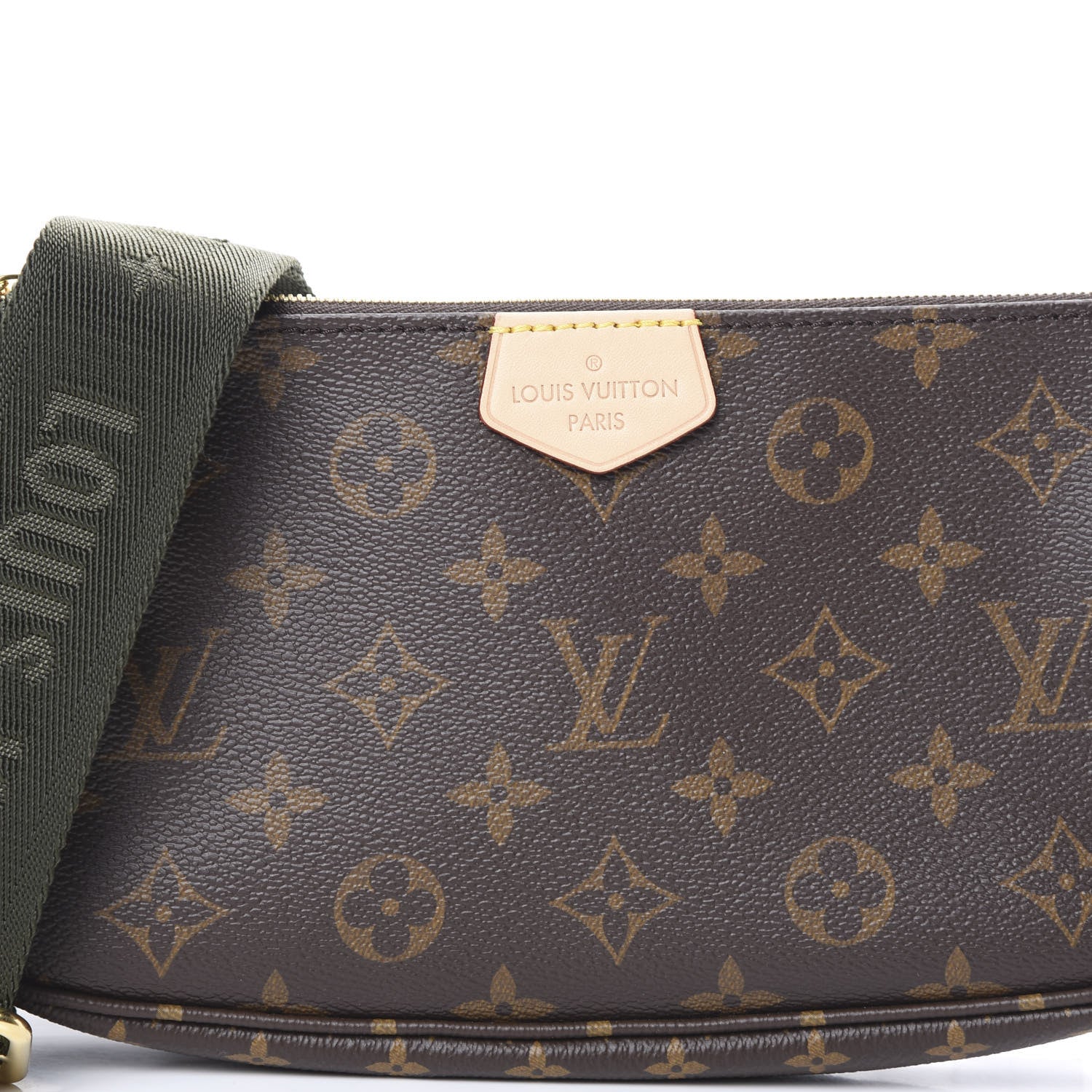 Louis Vuitton Monogram Multi Pochette Accessories Large Pochette Kaki 8 of 10
