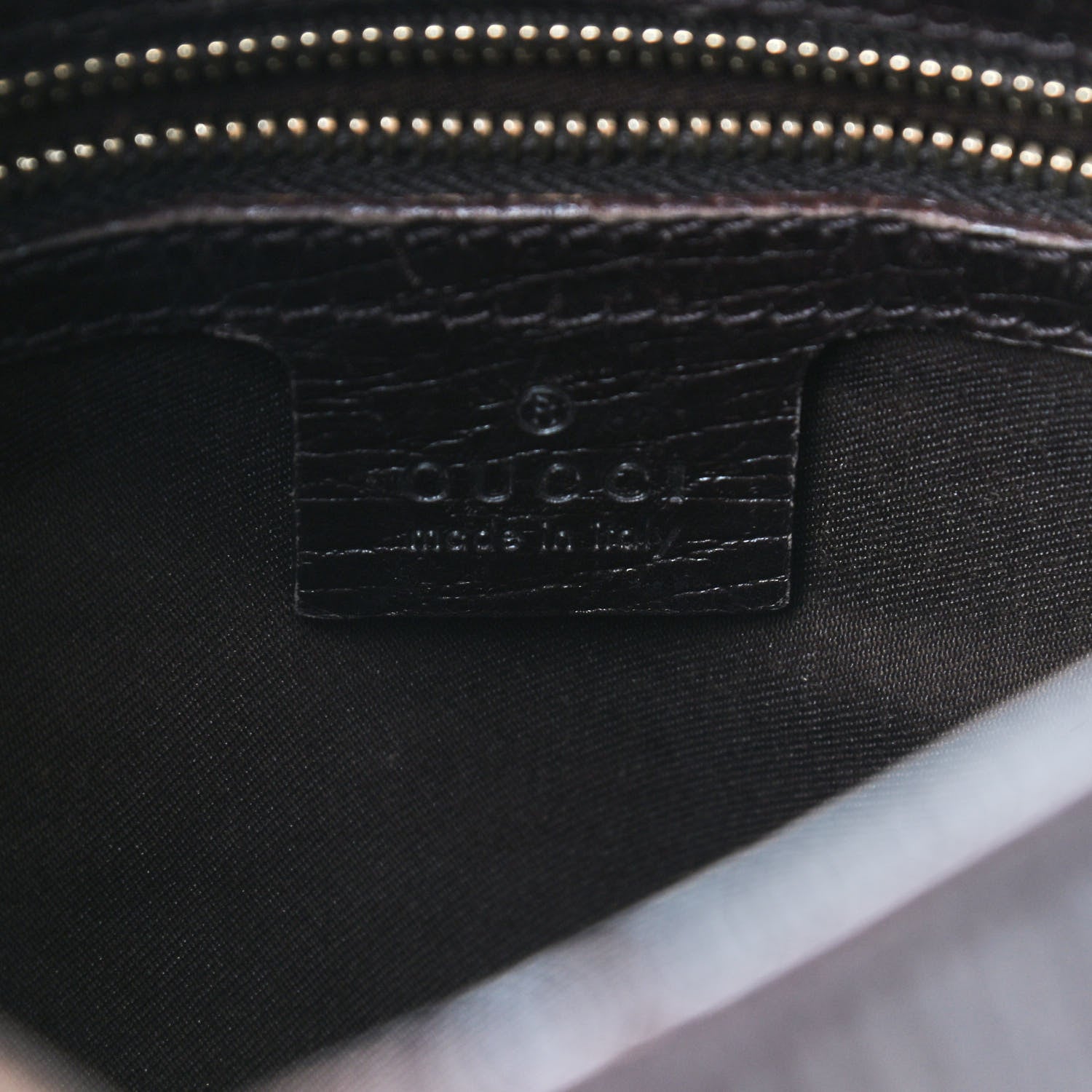 Gucci Monogram Hasler Hobo Dark Brown 6 of 17